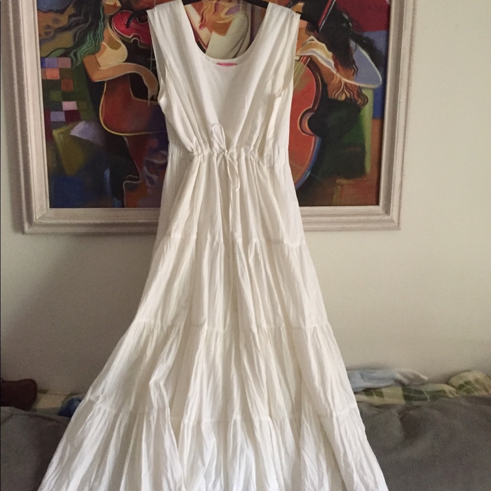 White dress
